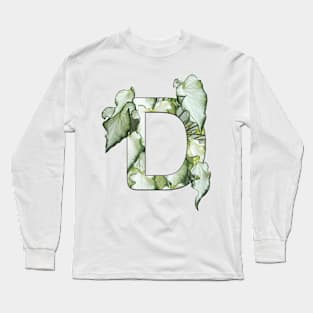 Botanical Alphabet Long Sleeve T-Shirt